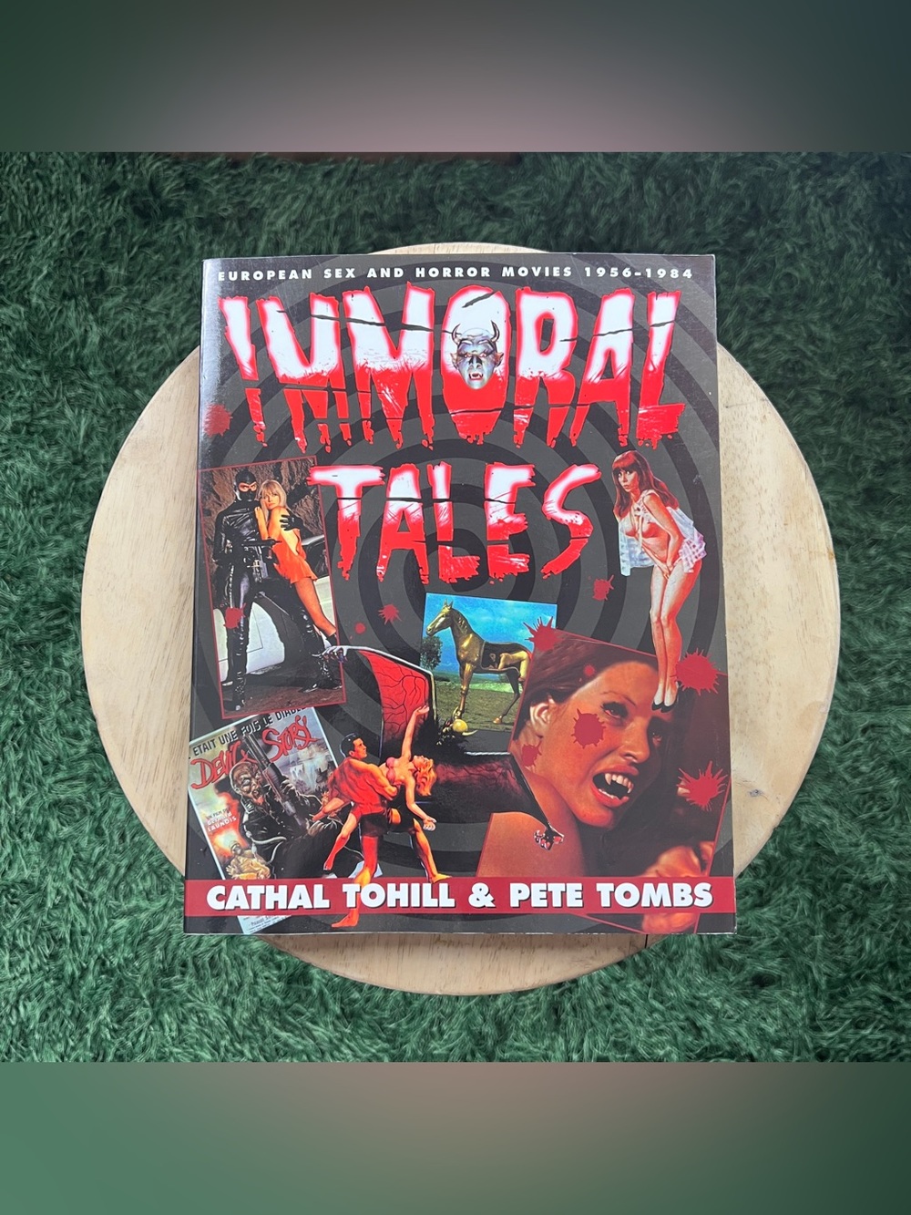 Vintage 90s Immoral Tales European Sex & Horror Movies 1956 - 1984 Book